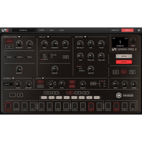 IK Multimedia UNO Synth Pro X Paraphonic Analog Synthesizer