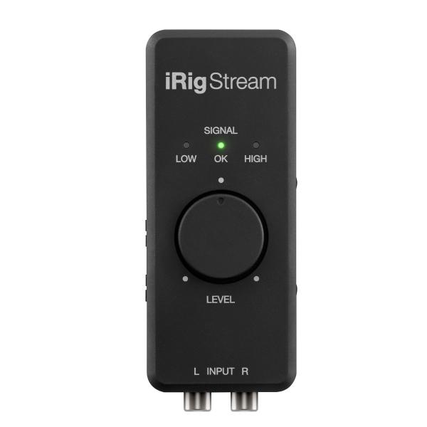 iRig Stream Streaming Audio Interface for iPhone, iPad, and Android