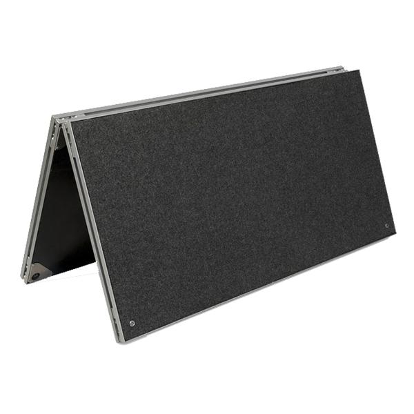 Intellistage ISPF4X4C 4FTX 4FT Carpet Finish Folding Platform