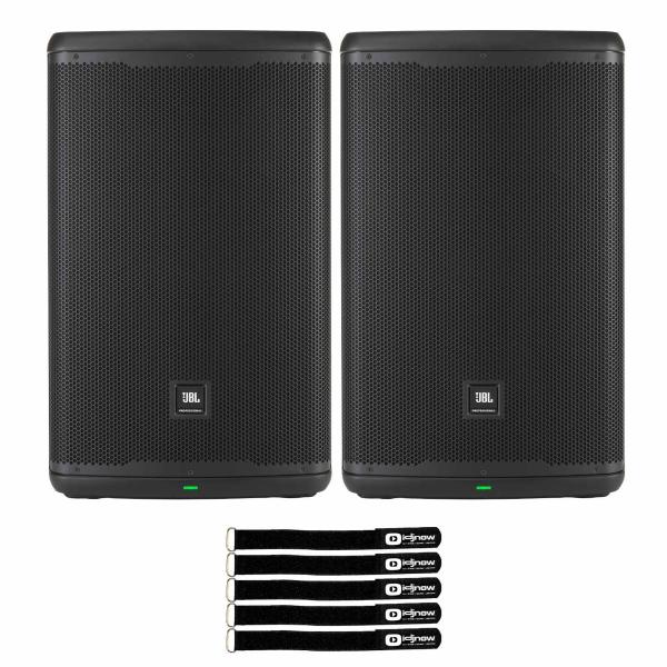 JBL Professional EON715 15" Powered PA Speakers with Bluetooth 2-Pack