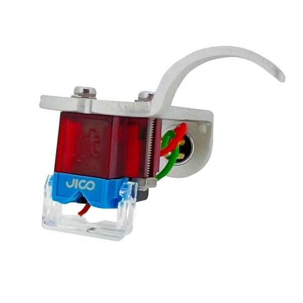 Jico J-AAC0634 OMNIA IMPACT SD Cartridge Mounted on Silver Headshell
