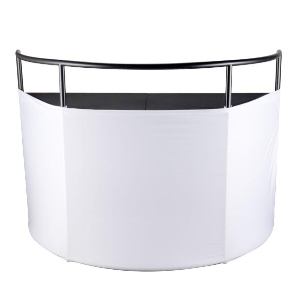 JMAZ Lighting JZ5010 Command Booth Adjustable Frame DJ Booth