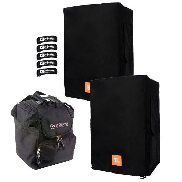 (2) JBL Bags JRX225-CVR-CX Convertible JRX225 Speaker Covers Bundle