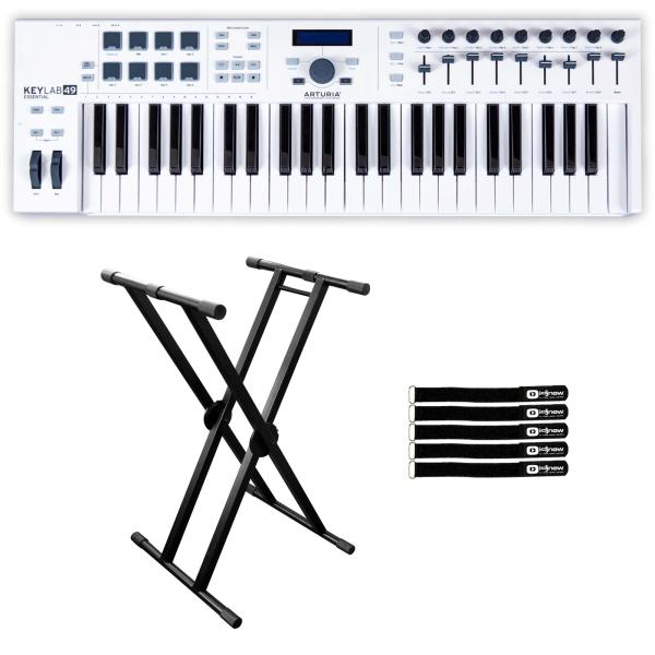 Arturia Keylab Essential 49 Controller with Stand Main Package View