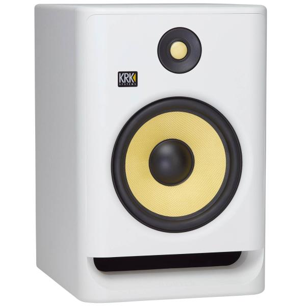2) KRK RP8 ROKIT G4 White Noise Monitors & Stands | IDJNOW