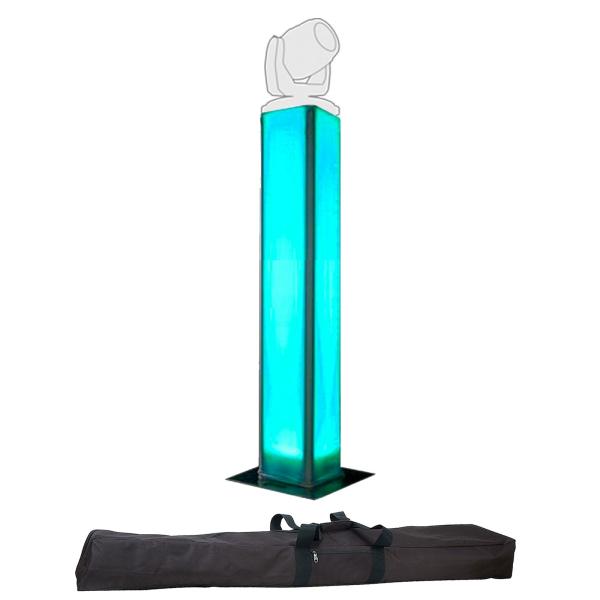 Trusst Glo Totem 2.0 Truss Lighting Tower with Scrim Cover