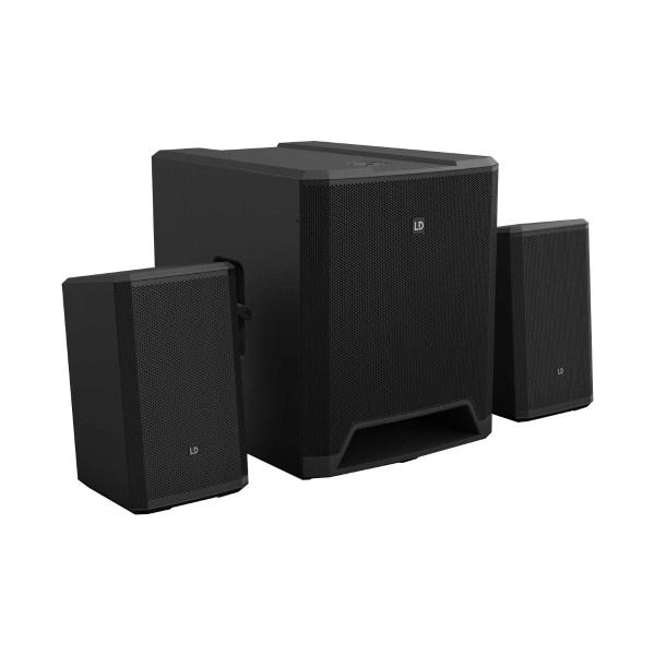 LD Systems DAVE 18 G4X Compact 2.1 PA System with 18" Subwoofer
