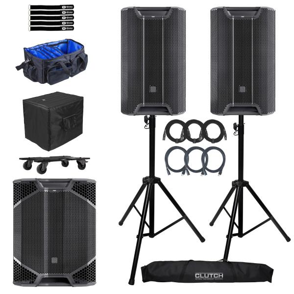 LD Systems ICOA PRO 15 A 15" Powered Speaker 2-Pack with 21" Subwoofer