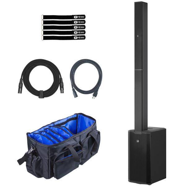 LD Systems MAUI 11 G3 MIX Black Column PA System with Bag & Cables