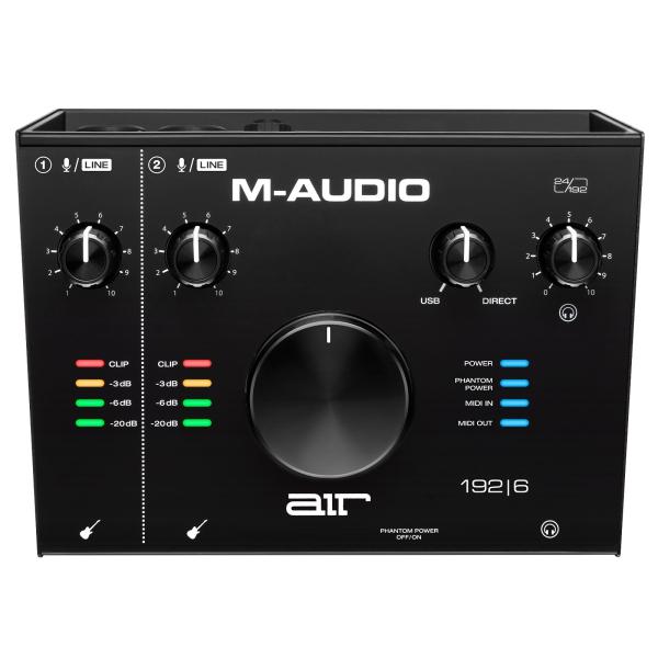 M-Audio AIR 192 | 6 2-In/2-Out 24/192 USB Audio/MIDI Interface