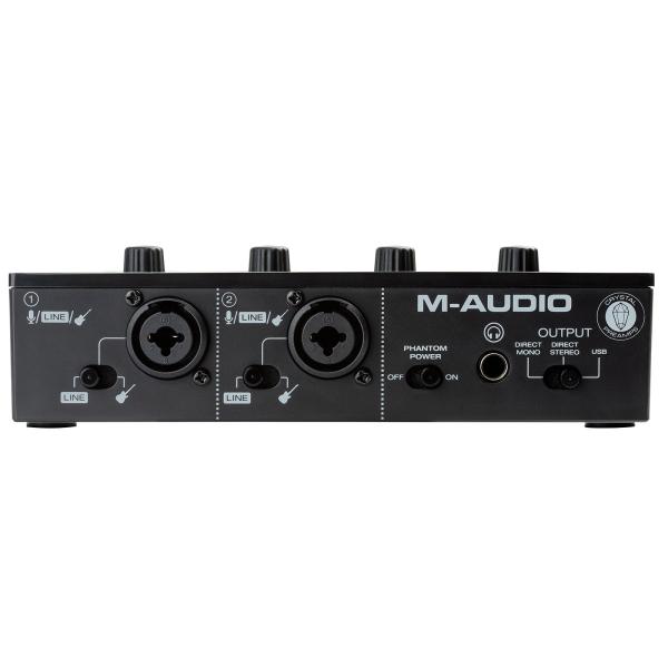 M-Audio M-TRACK DUO Interface with Headphones | IDJNOW