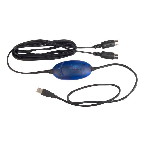 M-Audio Uno 1-In/1-Out USB Bus-Powered MIDI Interface