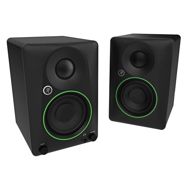 2) Mackie CR3.5 Multimedia Monitors with Stands | IDJNOW