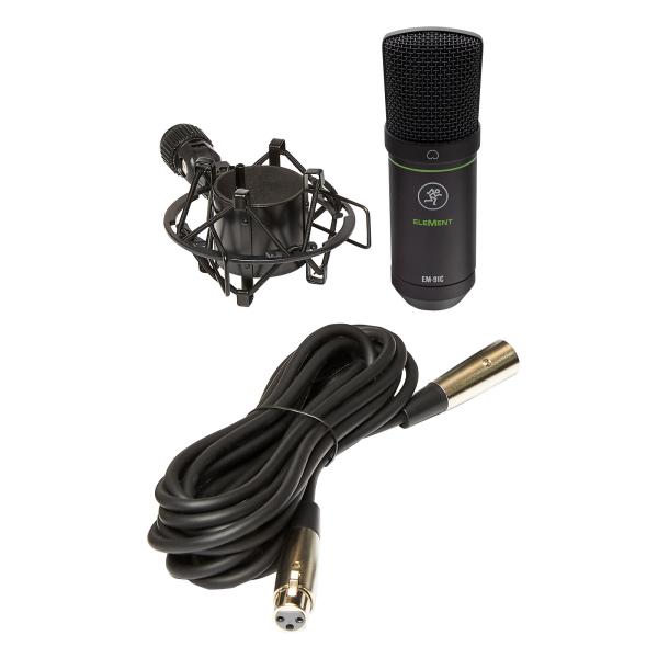 Mackie EM-91C EleMent Series Large-Diaphragm Condenser Microphone Accessories