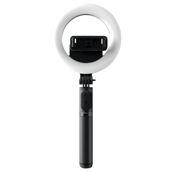 Mackie mRING-6 6" Battery-Powered Ring Light with Selfie Stick