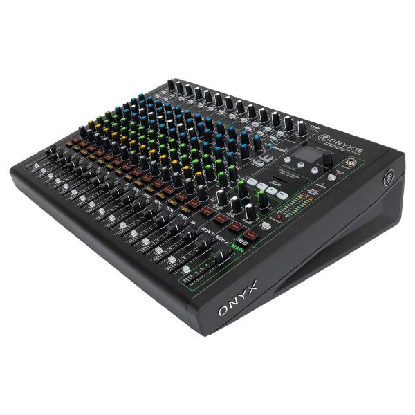 Mackie Onyx16 アナログミキサー Mackie Onyx16 16-Channel Analog Mixer with Case | IDJNOW