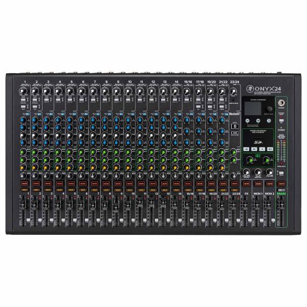 Mackie Onyx24 24-Channel Premium Analog Mixer with Multitrack USB