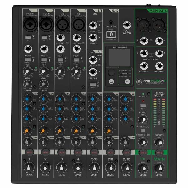 Mackie ProFX10v3+ 10Ch Analog Mixer - Open Box Mint | IDJNOW