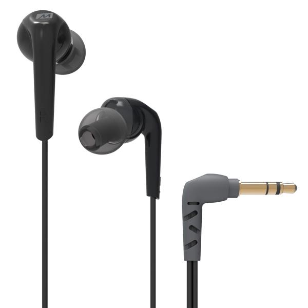 Mee Audio RX18 Comfort-Fit In-Ear Headphones with Enhanced Bass (Black)