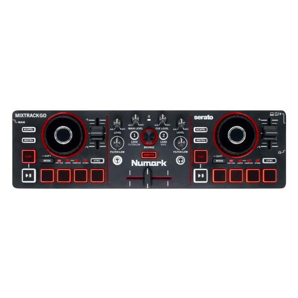 Numark MixTrack Go Ultra-Portable 2-Deck DJ Controller