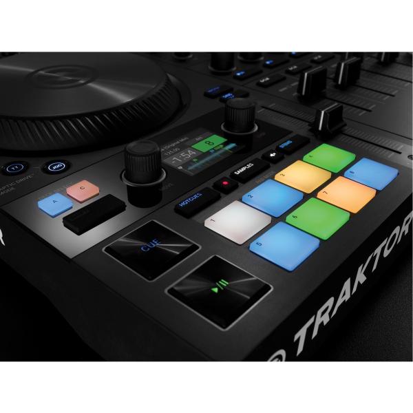 NI Traktor Kontrol S4 MK3 with Odyssey Case & Strip Light | IDJNOW