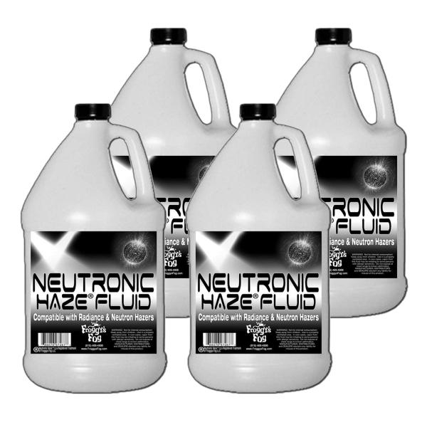 Froggy’s Fog DS-NU-1 Neutronic Haze Fluid - Specially Formulated Haze Fluid - 4 Gallons