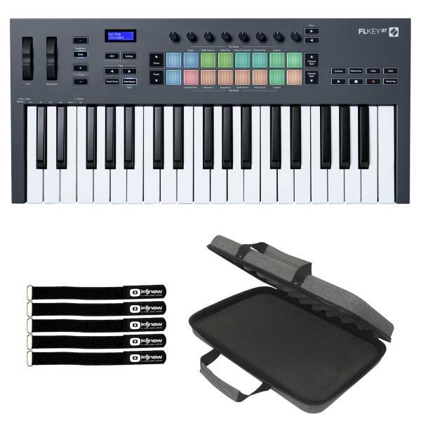 Novation FLkey 37 Full-Size MIDI Keyboard Controller with Carry Case