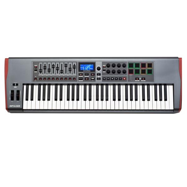 Novation Impulse 61 Ultra-Responsive Highly Expressive 61-key MIDI Keyboard