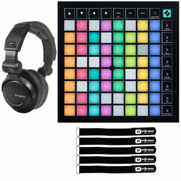Novation Launchpad X Grid Controller & Headphones | IDJNOW