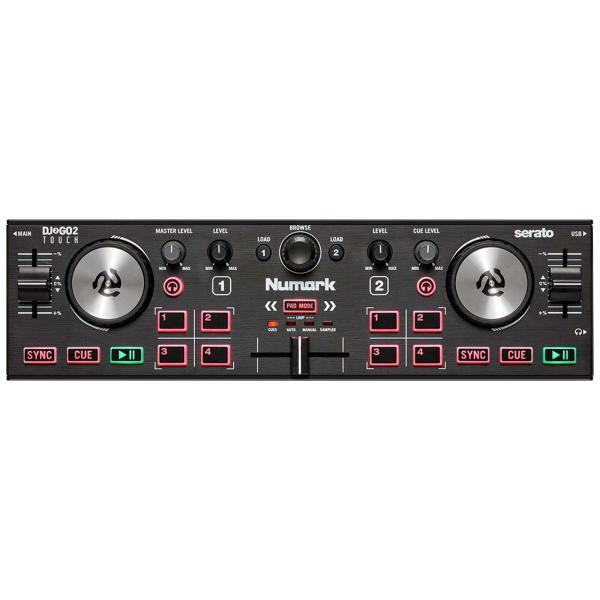Numark DJ2GO2 TOUCH DJコントローラー 箱無し Numark DJ2GO2 Touch Pocket with Headphones & Bag | IDJNOW