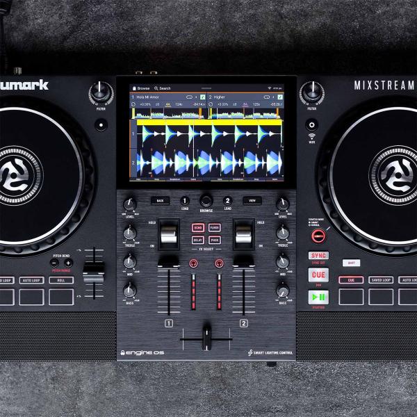 Mixstream Pro DJ Console with Speakers by Numark | IDJNOW