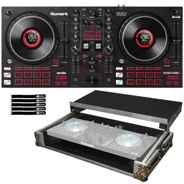 Numark Mixtrack Platinum FX Controller with Universal Case