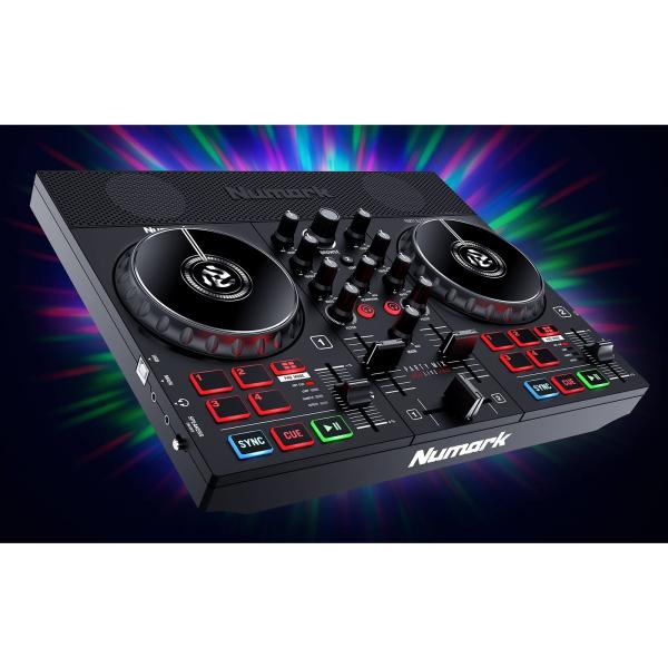 Numark Party Mix Live Controller with Headphones | IDJNOW