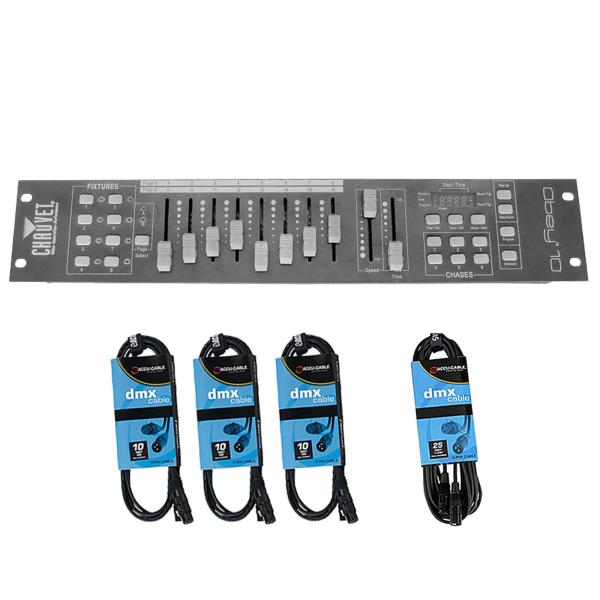Chauvet DJ Obey 10 DMX Controller Bundle