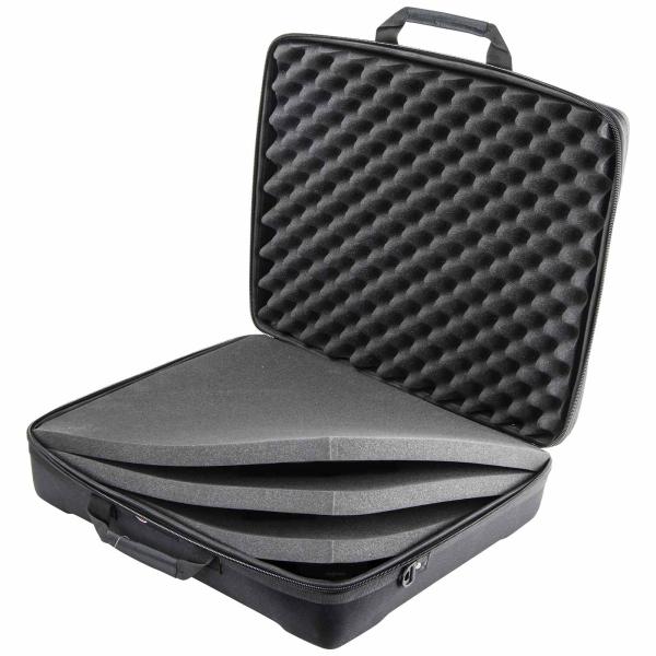 Odyssey BMSUNI2 Streemline Series Medium Universal DJ Controller / Mixer / Player / Utility EVA Molded Carrying Bag with Pluck Foam Interior