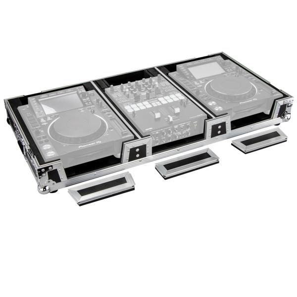 Odyssey FZ10CDJWXD Flight Zone Universal CD/Digital Media Player DJ Coffin with Wheels