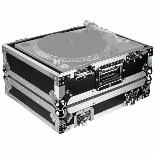 Odyssey FZ1200 Flight Zone Series Universal Turntable Flight Case for Technics 1200 Style DJ Turntables