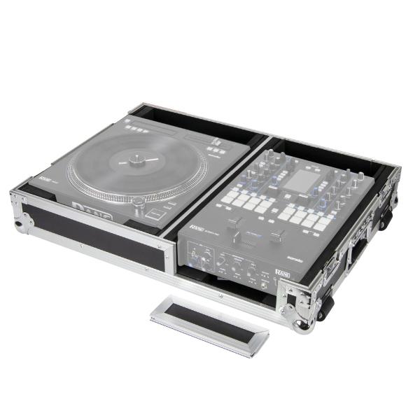 Odyssey FZ1RA1272W Flight Zone Series Compact DJ Battle Coffin for One Rane Seventy-Two Mixer and One Rane Twelve Controller