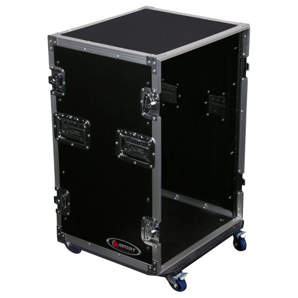 Odyssey FZAR16W 16U Pro Amp Rack with Casters | IDJNOW