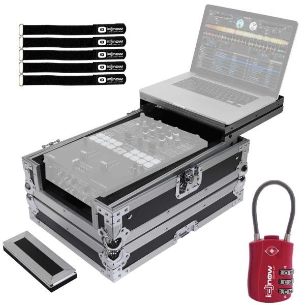 Odyssey FZGS10MX1XD Universal 10" Mixer Case with Red TSA Lock