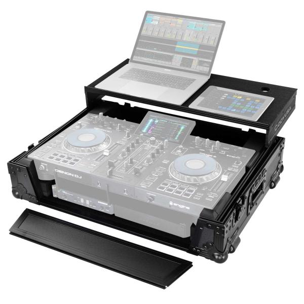 Odyssey FZGSPRIME2BL Denon Prime 2 Controller Glide Style Black Case