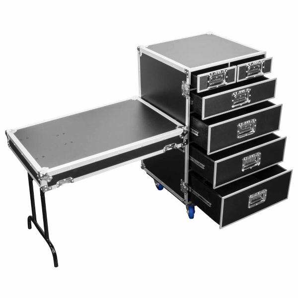 Odyssey FZWB6WDLX Workbox Case with Side Table | IDJNOW