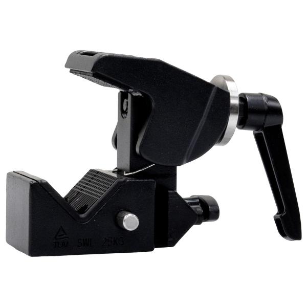 Odyssey LACSUPERCLAMP Super Clamp, Fits 2" Tube, 55 lb Load, Black