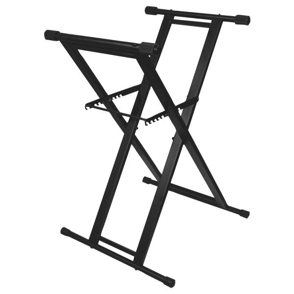 Odyssey LTBXS Black Heavy-Duty X-Stand for DJ Controller Cases
