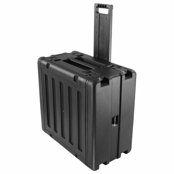 Odyssey VUAR6UHW Injection-Molded 6U Rack Trolley Case