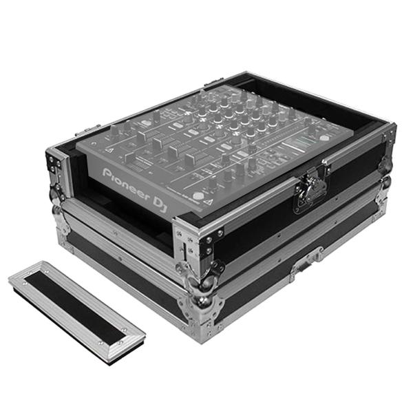 Odyssey FZ12MIXXD Flight Zone Series Pro-Duty Universal 12" DJ Mixer Case with Extra Deep Rear Cable Space Left Open