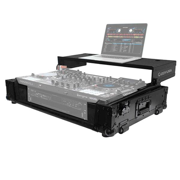 Odyssey FZGSMCX8000W2BL Denon MCX8000 Black Label Glide Style DJ Controller Case