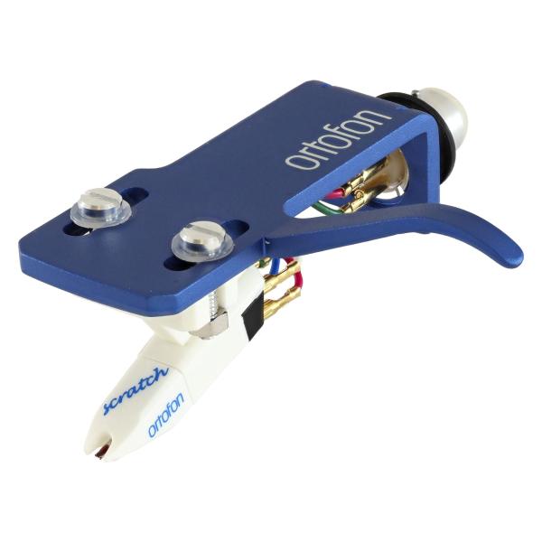 Ortofon OM Scratch Pre Mounted Replacement Cartridge with SH-4 Headshell (white)