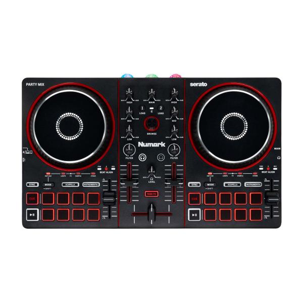 Numark Party Mix III Controller with Monitors & Headphones