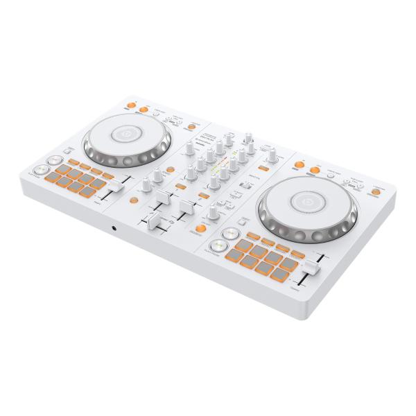 Pioneer DDJ-FLX4-W White Controller with DJ Headphones